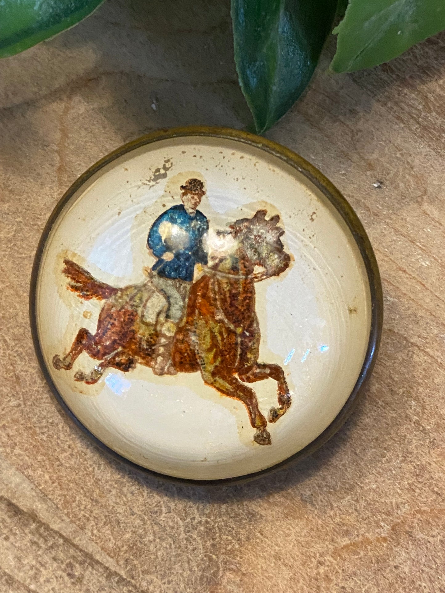 Antique Horse Brooch